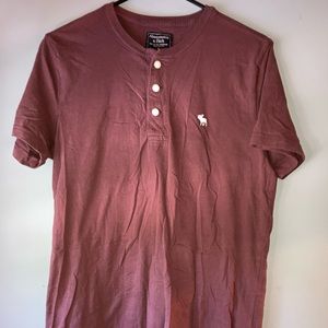 Men’s Abercrombie & Fitch 3-Button Muscle Tee